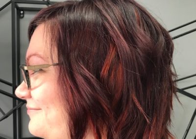 Red and Brown Highlights
